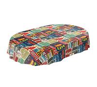 Anro - Mantel de hule lavable, para mesa