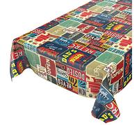 Anro - Mantel de hule lavable, para mesa
