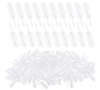 Anruyi 200 PCS 4ml Pipetas Plástico Squeeze Transferencia, Gotero Desechables Líquido Pipeta Líquido Inyector Mini Pipetas para Chocolate Fresas Helado Mini Pasteles
