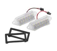 Ansbvgn Luz Placa Auto Para Mitsubishi Lancer 2003 2004 2005 2006 2007 2008 2009 2010 2011 2012 2013-2017 Evo Evolution X 2 Luces LED Canbus Para Matrícula