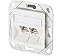 Anschlussdose c6amodul 2 port 270 upk reinweiss