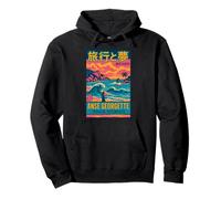 ANSE Georgette, Praslin, Seychelles, símbolo de Viaje, Playa, Surf Sudadera con Capucha