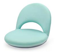 Ansee Silla de suelo unisex para niños, plegable, ajustable, 5 posiciones, asiento de suelo con respaldo para niños y adultos, ideal para juegos, lectura, televisión, ver meditación, color verde