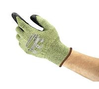 Ansell ActivArmr 80-813 Fines Especiales Guante, Protección Mecánica, Negro, Talla S (12 Pares)