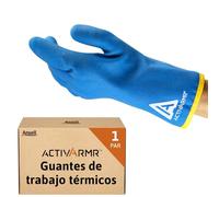 Ansell ActivArmr 97-681 Guantes de Trabajo de Invierno, Resistencia Térmica, Baja Temperatura y Exterior, Guantes Protección contra el Frío, Guantes Hombre Mujer, Impermeables,L (1 Par)