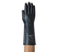 Ansell Alphatec 38-628 Guantes para Químicos, Máxima Química Protección para Trabajos Pesados, Diseño Flexible y Cómodo, Guantes Reutilizables, Sin Látex, Talla L (1 Par)