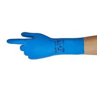 Ansell AlphaTec 79-700 Guantes de Trabajo Multiusos, Resistencia Química, Conformidad Alimentaria, Aquadri Technology, Sin Látex, Talla 2XL (12 Pares)