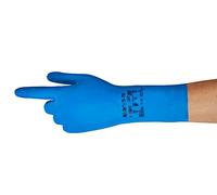 Ansell AlphaTec 79-700 Guantes de Trabajo Multiusos, Resistencia Química, Conformidad Alimentaria, Ansell Aquadri Technology, Sin Látex, Talla XL (1 Par)