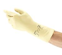 Ansell Alphatec 87-600 Guantes de Trabajo Multiusos, Resistencia Química, Destreza y Sensibilidad Táctil, Fino y Flexible Diseño, Talla XL (12 Pares)
