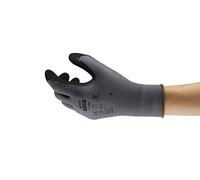 Ansell Edge 48-920 Guantes de Trabajo de Seguridad, Protección Mecánica, Talla 6 (XS), Negro (12 Pares)