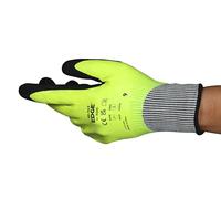 Ansell Edge 48-969 Guantes de Trabajo de Seguridad, Protección Mecánica, Talla 10 (XL), Amarillo (12 Pares)