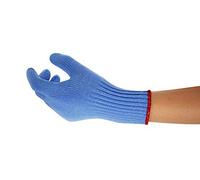 Ansell HyFlex 72-286 Guante de Trabajo, Protección contra Cortes y Mecánica, Azul, Talla XS (6 Piezas)