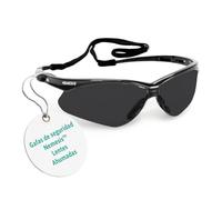 Ansell KleenGuard Nemesis Gafas de Seguridad, Puente Nasal Flexible, Diseño Ligero y Envolvente para Construcción, Tiro, Exterior e Industria - Fumé/Negro, 1 Par