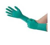 Ansell Microflex 93-260 Guantes Desechables de Nitrilo y Neopreno, Resistentes a Químicos Agresivos, Protección Superior con Sensibilidad Táctil Mejorada, Talla M (6 Guantes)