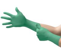 Ansell Microflex 93-360 Guantes de Trabajo de Seguridad, Protección Mecánica, Talla 9 (L), Verde (50 Unidad)