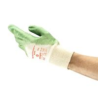 Ansell Nitrotough N205 Multiusos Guante, Protección mecánica, Verde, Tamaño 9 (12 Pares)