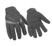 Ansell Ringers R133 Guantes de Seguridad Multiusos, Guantes Trabajo Extra-Resistentes Para Profesionales, Guantes EPI Industriales, Pantalla Táctil, Guantes Negros, Talla M (1 Par)