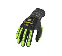 Ansell Ringers R840VP Guantes de Trabajo de Seguridad, Protección Mecánica, Talla 7(S), Negro (1 Par)