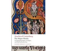 Anselm of Canterbury – The Major Works – Oxford World's Classics