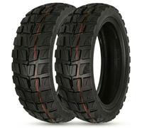 ANSENI Neumatico Cubierta 10 pulgadas 10x2.75-6.5 Rueda Todoterreno Tubeless para Patinete Eléctrico Smartgyro Speedway,Rockway,CrossOver,Kukirin G3,Urban Glide E-Cross Pro (2 Ruedas)