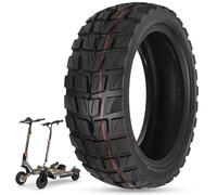 ANSENI Neumático Cubierta 10 pulgadas 10x2.75-6.5 Tubeless para Smartgyro | Rueda Todoterreno para Patinete Eléctrico Smartgyro Speedway,Rockway,CrossOver,Kukirin G3,Urban Glide E-Cross Pro (1 Rueda)