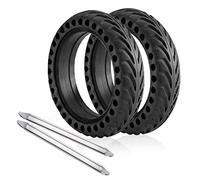 ANSENI Rueda para Patinete,Ruedas Macizas Patinete Electricos (8.5x2)8.5Pulgadas,Neumáticos de Reemplazo Maciza,Rueda Antipinchazo Compatible con Xiaomi Scooter M365/M365 Pro,1S,Lite,cecotec