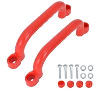 Anseom 2 Piezas Mango de Seguridad para Niños, Asas de Seguridad Antideslizantes para Parques Infantiles, Agarres de Marco de Escalada, Asas Plástico para Columpio Exterior Deportes