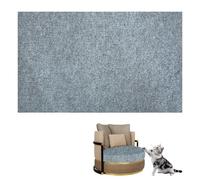 Anseom Alfombra Rascador para Gatos Protector Sofa Gatos Arañazo DIY Alfombra de Pared para Gato Tapete Rascador para Gatos con Autoadhesivo para Proteger Alfombras y Sofás,30 x 100 cm (Gris)