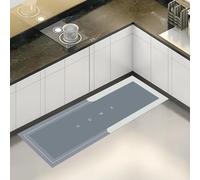 Anseom Alfombras Cocina Lavable,Alfombras de Cocina,Alfombra Antideslizante,Alfombra de Cocina para Piso, Secado rápido,Antifatiga Tapete de Cocina para Oficina Hogar Interior Pasillo,120x40cm
