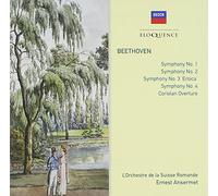 Ernest Ansermet – Sinfonías 1-4 y Obertura Coriolano – CD (Importación USA)
