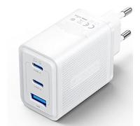 Cargador Gan de Pared Vention FERW0-EU/ 2xUSB Tipo-C/ 1xUSB/ 65W