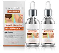 Anshka Aceite de tratamiento de acantosis nigricans, corrector de manchas oscuras, terapia de la piel, removedor de manchas oscuras, aclara la cara y el cuerpo, piel negra (2 unidades)