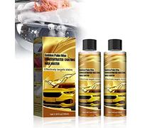 Anshka Golden Carnauba - Cera de lavado de coches, multifuncional para lavado y encerado de coches, brillo, manchas exteriores de automóviles (2 unidades)