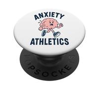 Ansiedad Atletismo Cerebro Correr Ejerc PopSockets PopGrip Adhesivo