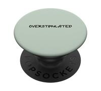 Ansiedad de Salud Mental sobreestimulada PopSockets PopGrip Adhesivo