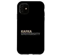 Ansiedad existencial sarcástica de la Universidad de Kafka Carcasa para iPhone 11