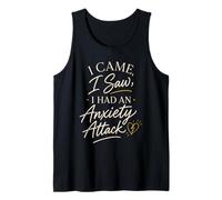 Ansiedad Humor Sarcasmo Salud Mental Cita Divertida Camiseta sin Mangas