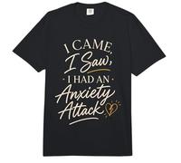 Ansiedad Humor Sarcasmo Salud Mental Cita Divertida Comfort Colors Adult Heavyweight T-Shirt