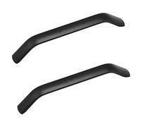 ANSIEDIO 2 Piezas Tiradores Negros Tiradores Cajones Tiradores Armarios Tiradores Cocina 128mm Tiradores Muebles