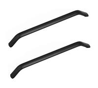 ANSIEDIO 2 Piezas Tiradores Negros Tiradores Cajones Tiradores Armarios Tiradores Cocina 192mm Tiradores Muebles