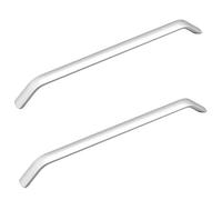 ANSIEDIO 2 Piezas Tiradores Platas Tiradores Cajones Tiradores Armarios Tiradores Cocina 224mm Tiradores Muebles