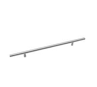 ANSIEDIO 6 Piezas Tiradores Cocina Tiradores Armarios en Forma de T-barra Acero Inoxidable, Plata (224mm Distancia de agujeros)
