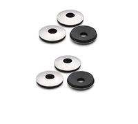 ANSIEDIO Arandelas de Sellado Adheridas con EPDM con Respaldo de Neopreno de Acero Inoxidable Trabajo para Tornillos