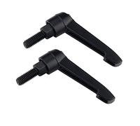 ANSIEDIO Manija de Sujeción, Maquinaria de Rosca Macho Palanca de Sujeción Ajustable Tornillo de la Manija M6*50mm,2 pcs
