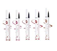 AnSightsee Longwear Liquid Lip Liner, 2-in-1-Wasserdichte Lippenstifte, matte Lippenfärbung Marker, Flüssigkeit hochpigmentierter Lippenstift, Schnelltrocknungsmatte Lippenstift (1pcsA)