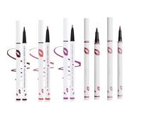 AnSightsee Longwear Liquid Lip Liner, 2-in-1-Wasserdichte Lippenstifte, matte Lippenfärbung Marker, Flüssigkeit hochpigmentierter Lippenstift, Schnelltrocknungsmatte Lippenstift (1pcsB)
