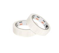 ANSIO Cinta adhesiva transparente de fácil desgarro, 24 mm x 50 m, paquete de 2