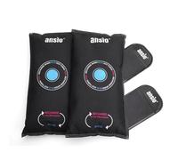 ANSIO Deshumidificador interior de coche con alfombrilla antideslizante, grande, paquete de 2