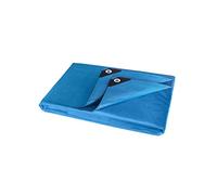 ANSIO Lona impermeable de 3 m x 4 m, color azul, 140 g/m²