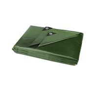 ANSIO Lona Impermeable Resistente de 3 m x 4 m / 10 pies x 13 pies Lona de Grado Premium 200 g/m² - Verde